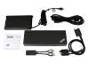 Lenovo TB 3 réplicateur de port incl. 230W chargeur avec 11 ports pour Lenovo ThinkPad X1 Yoga 3rd Gen (20LD/20LE/20LF/20LG)