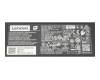 Lenovo ThinkPad P16s Gen 5 (21XF) original Chargeur USB-C 100 watts