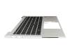 M07090-041 original HP clavier incl. topcase DE (allemand) noir/argent avec rétro-éclairage