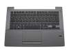 MP-12C76D0-920W original Asus clavier incl. topcase DE (allemand) noir/gris