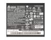 MSI Sword 15 A11UC/A11UD/A11SC (MS-1582) original Chargeur USB-C 100 watts angulaire