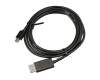 Mini-DisplayPort câble de données / charge noir 2,00m pour Lenovo ThinkPad T550 (20CK/20CJ)