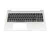 N35933-041 original HP clavier incl. topcase DE (allemand) noir/argent