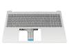 N40796-041 original HP clavier incl. topcase DE (allemand) gris/argent