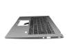 NK.I1313.0V3 original Acer clavier incl. topcase DE (allemand) noir/argent