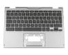 NKI1113051 original Acer clavier incl. topcase DE (allemand) noir/gris
