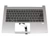 NKI13130U2 original Acer clavier incl. topcase DE (allemand) noir/gris avec rétro-éclairage