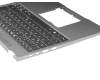NKI13132G4 original Acer clavier incl. topcase DE (allemand) noir/gris avec rétro-éclairage