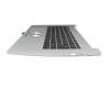 NKI13170D0 original Acer clavier incl. topcase DE (allemand) noir/argent