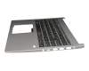 NKI15130EE original Acer clavier incl. topcase DE (allemand) noir/argent avec rétro-éclairage