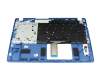 NKI15170SM original Acer clavier incl. topcase DE (allemand) noir/bleu