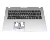 NKI151S0D0 original Acer clavier incl. topcase DE (allemand) noir/argent