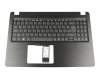 NSK-RL0SC original Acer clavier incl. topcase DE (allemand) noir/noir