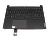 P05CYXBG-GR original Lenovo clavier incl. topcase DE (allemand) noir/noir avec rétro-éclairage
