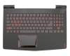 PC5YB-GE original Lenovo clavier incl. topcase DE (allemand) noir/noir avec rétro-éclairage