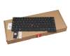 PK131VU3B12 original Lenovo clavier DE (allemand) noir/noir avec rétro-éclairage et pointeur