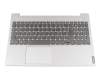 PK132GC2B19 original Compal clavier incl. topcase DE (allemand) gris foncé/gris avec rétro-éclairage