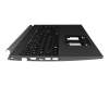 PK132Y22A14 original Acer clavier incl. topcase CH (suisse) noir/gris avec rétro-éclairage