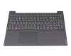 PK23000RDG0 original Lenovo clavier incl. topcase UK (anglais) gris/gris