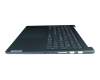 PL5CXVB-NOD original Lenovo clavier incl. topcase ND (nordique) bleu/bleu avec rétro-éclairage