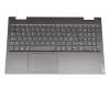 PP5VB-SW original Lenovo clavier incl. topcase CH (suisse) gris/gris avec rétro-éclairage