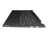 PP5VB-SW original Lenovo clavier incl. topcase CH (suisse) gris/gris avec rétro-éclairage