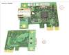 Fujitsu DASH LAN CARD, GE PCIE X1, DS pour Fujitsu Esprimo P557