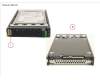 Fujitsu SSD SAS 12G 400GB WRITE-INT. 2.5\' H-P EP pour Fujitsu Primergy TX2550 M4