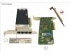 Fujitsu PLAN EP X710-T4 4X10GBASE-T pour Fujitsu Primergy RX2530 M4