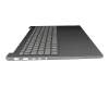 SE994A-31H1 original Lenovo clavier incl. topcase DE (allemand) gris/gris avec rétro-éclairage