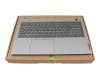SG-A-1870-XUA original LiteOn clavier incl. topcase US (anglais) gris/gris avec rétro-éclairage