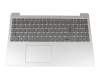 SN20M62778 Lenovo clavier incl. topcase DE (allemand) gris/argent avec rétro-éclairage (Platinum Grey)