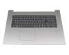 SN20M63083 original Lenovo clavier incl. topcase FR (français) gris/argent avec rétro-éclairage (gris platinium/Platinum Grey)