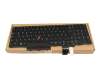 SN20Q55811 original Lenovo clavier DE (allemand) noir/noir avec rétro-éclairage et mouse stick