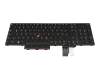 SN20Q55811 original Lenovo clavier DE (allemand) noir/noir avec rétro-éclairage et mouse stick