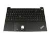 SN20W68912 original Lenovo clavier incl. topcase DE (allemand) noir/noir avec rétro-éclairage et mouse stick