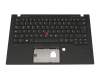 SN20W73700 original Lenovo clavier incl. topcase DE (allemand) noir/noir avec rétro-éclairage et mouse stick