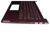 SN20W85052 original Lenovo clavier incl. topcase UK (anglais) pourpre/pourpre avec rétro-éclairage