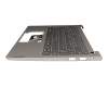 SN20Z37903 original Lenovo clavier incl. topcase DE (allemand) gris/gris avec rétro-éclairage