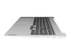 SN21B41045 original Lenovo clavier incl. topcase DE (allemand) noir/argent avec rétro-éclairage