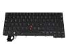 SN21D67833 original Lenovo clavier DE (allemand) noir/noir avec rétro-éclairage et mouse stick