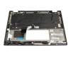 SN21J80923 original Lenovo clavier incl. topcase ND (nordique) noir/noir avec rétro-éclairage et mouse stick