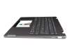 SN21K12207 original Lenovo clavier incl. topcase DE (allemand) gris/gris avec rétro-éclairage