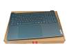 SN21M73286 original Lenovo clavier incl. topcase DE (allemand) bleu/bleu avec rétro-éclairage (PureSight Pro)
