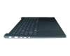 SN21M73286 original Lenovo clavier incl. topcase DE (allemand) bleu/bleu avec rétro-éclairage (PureSight Pro)
