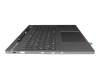 SN21P33216 original Lenovo clavier incl. topcase DE (allemand) gris/gris avec rétro-éclairage