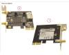 Fujitsu PCI-E M.2 BOARD (W. LP BRACKET) pour Fujitsu Esprimo D957