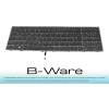 T011HR Clavier DE (allemand) gris foncé/gris avec rétro-éclairage et mouse stick b-stock
