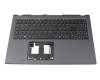 T030C1 Clavier incl. topcase DE (allemand) noir/noir