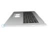 T121CR Clavier incl. topcase US (anglais) noir/argent b-stock
